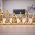 Bộ Cờ Vua Trung Cổ (Medieval Chess Set) - Thumbnail 1