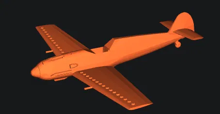 LEGO MILITARY LEGO compatible Messerschmitt BF109 - Image 1