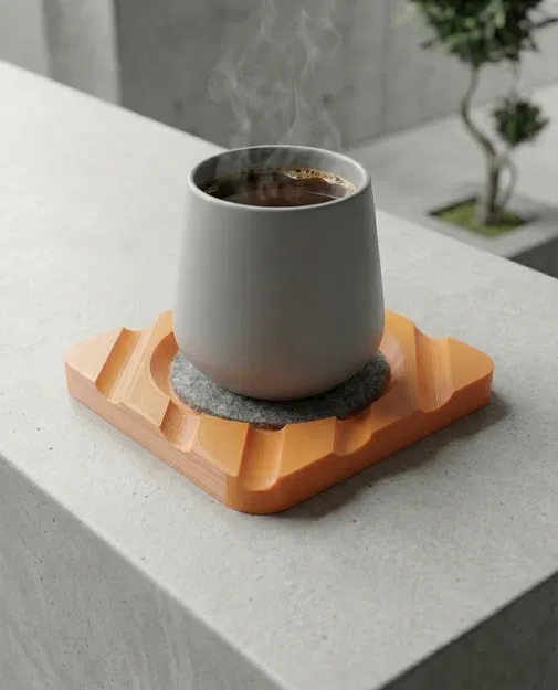 Coaster Hình Học Hiện Đại - Image 2