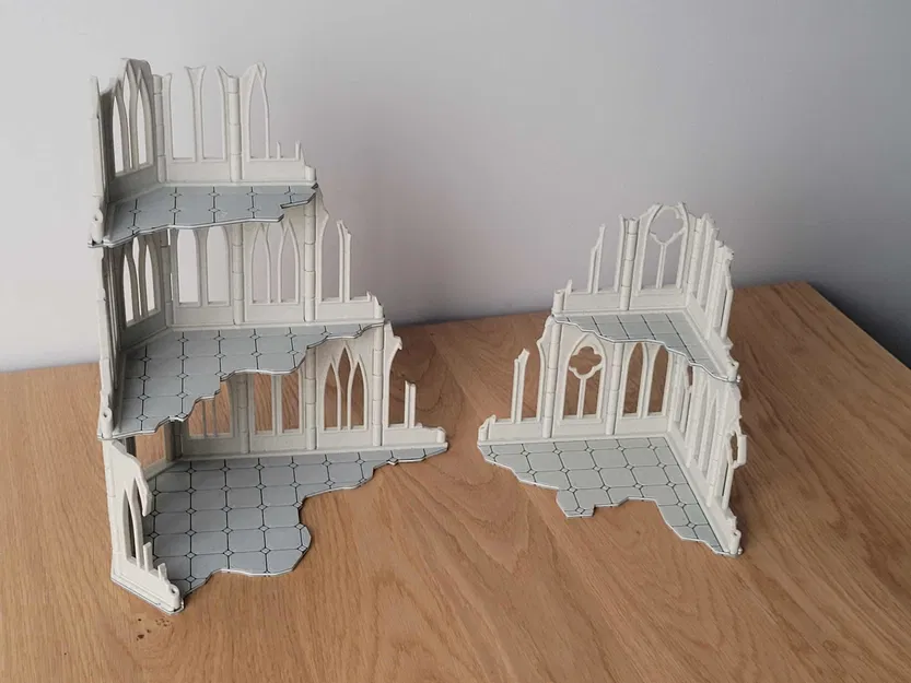 Hệ thống terrain wargaming gọn gàng & mô-đun (Compact and modular wargaming terrain system) - Image 1