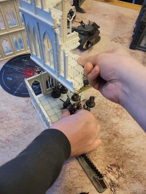 Hệ thống terrain wargaming gọn gàng & mô-đun (Compact and modular wargaming terrain system) - Image 3