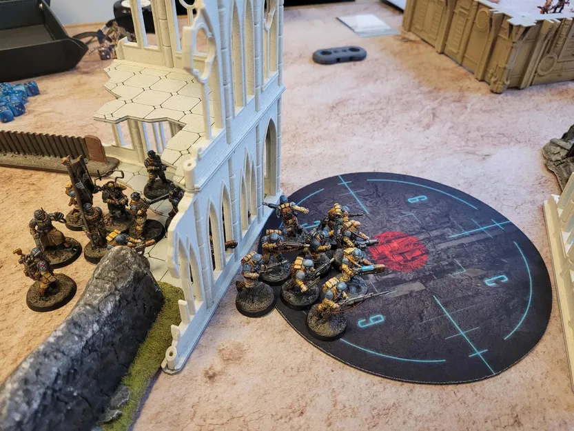 Hệ thống terrain wargaming gọn gàng & mô-đun (Compact and modular wargaming terrain system) - Image 4