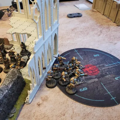 Hệ thống terrain wargaming gọn gàng & mô-đun (Compact and modular wargaming terrain system)