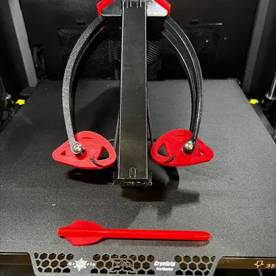 Compound CrossBow Pistol – Súng nỏ đồ chơi in 3D cơ cấu kéo slide