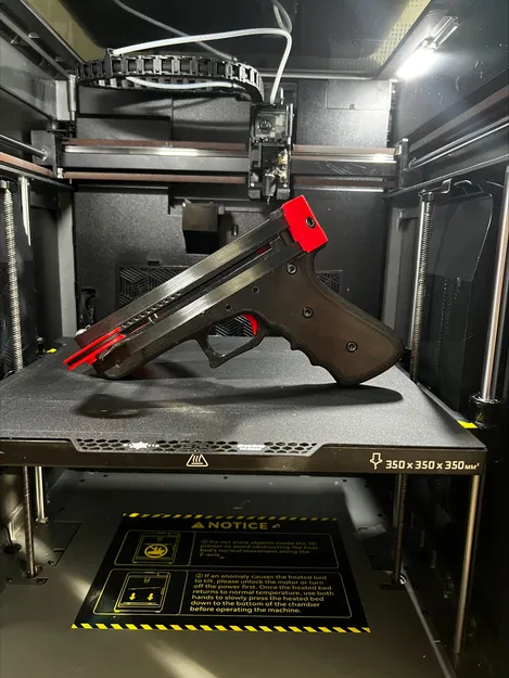 Compound CrossBow Pistol – Súng nỏ đồ chơi in 3D cơ cấu kéo slide - Image 11