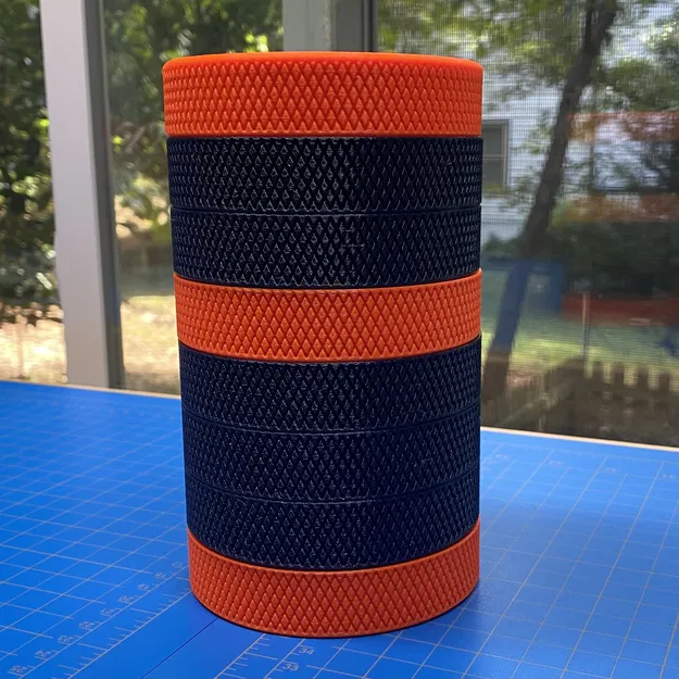 Hộp Knurled Modular Ren Vặn Xếp Chồng (Knurled Container Modular Threaded Stackable) - Image 7