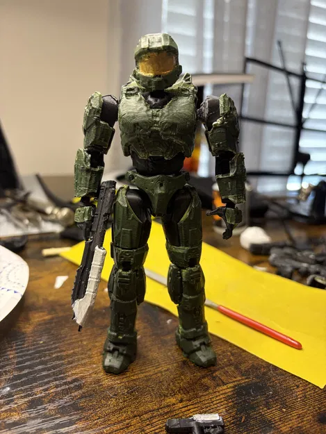 Mô hình action figure Spartan và các bản nâng cấp - Image 1