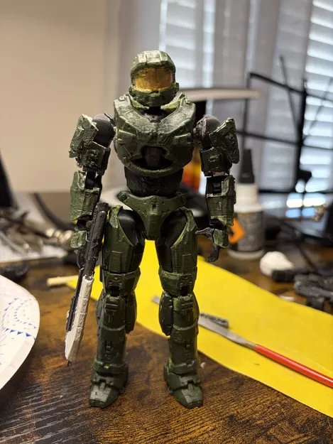 Mô hình action figure Spartan và các bản nâng cấp - Image 2