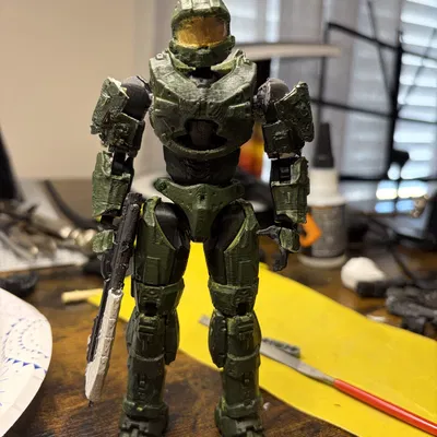 Mô hình action figure Spartan và các bản nâng cấp