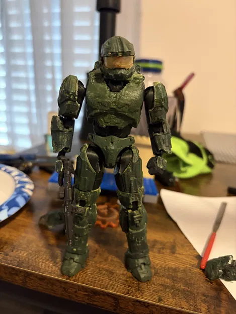 Mô hình action figure Spartan và các bản nâng cấp - Image 3