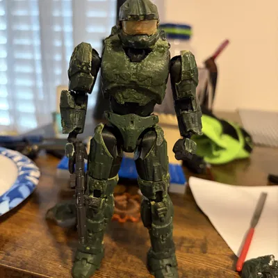 Mô hình action figure Spartan và các bản nâng cấp