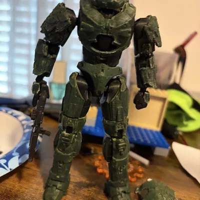 Mô hình action figure Spartan và các bản nâng cấp