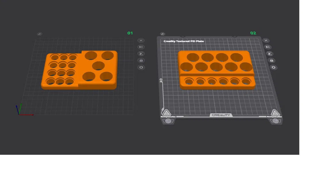 Khay giữ lọ thuốc cho hộp Pelican M40 micro case - Image 1