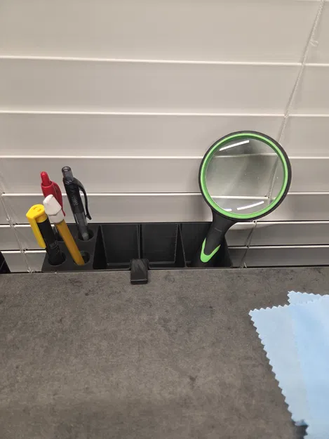 Giá gắn bàn đựng bút / khay chứa (Desk Mount Pencil / Bin) - Image 2