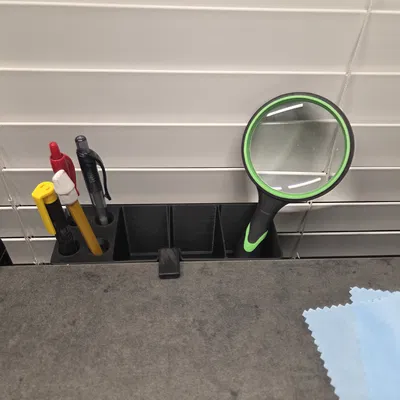 Giá gắn bàn đựng bút / khay chứa (Desk Mount Pencil / Bin)