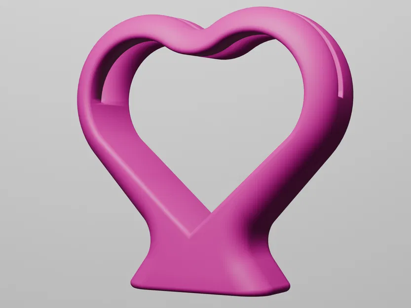 Kệ Giữ Ảnh Hình Trái Tim (Heart Photo Holder) - Image 2