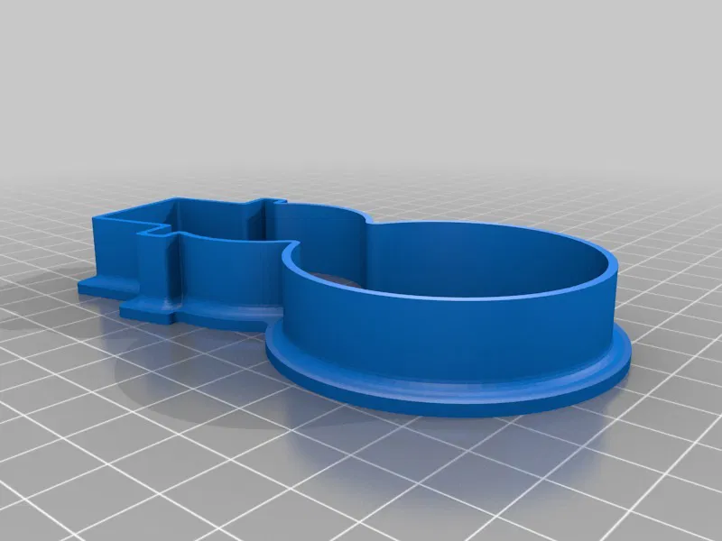 Khuôn cắt bánh quy người tuyết PETG (Snowman Cookie Cutter PETG) - Image 2