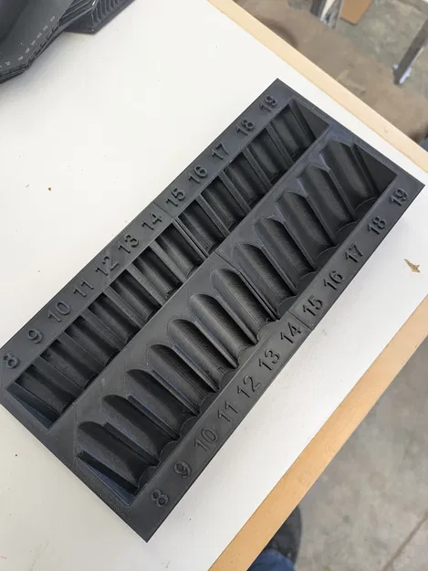 Kệ để Socket nghiêng SAE & MM (Slanted Socket Rack SAE and MM) - Image 6