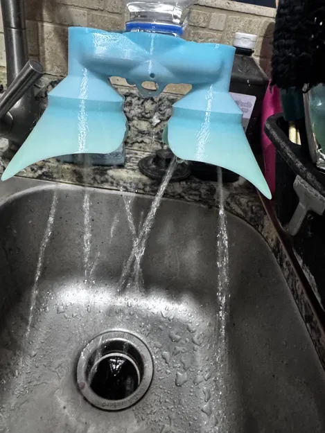 V2 cốc rửa mắt gắn chai nước 28mm – ít filament – in nhanh hơn - Image 2