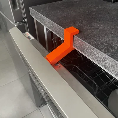 Giá đỡ cửa máy rửa chén (Dishwasher door holder)