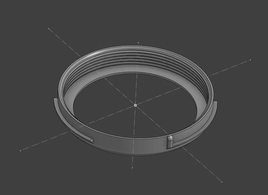 Adapter M42 sang Nikon-F (M42 to Nikon-F adapter) tối giản - Image 2