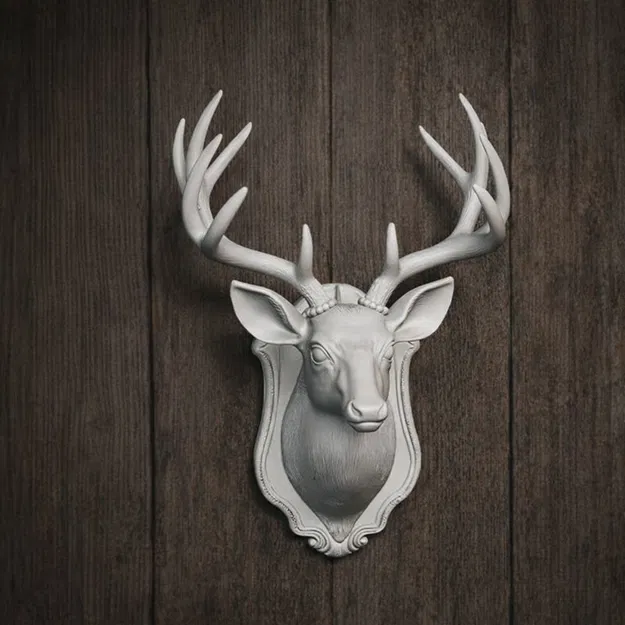 Đầu hươu treo tường (trophy) - Image 1