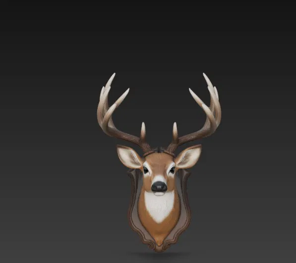 Đầu hươu treo tường (trophy) - Image 2