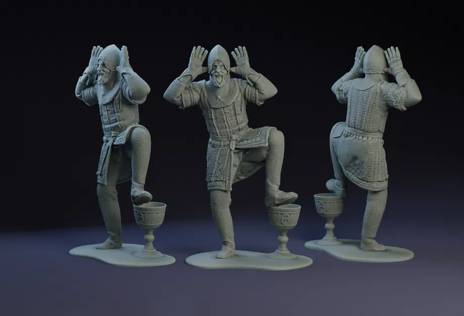 Monty Python and the Holy Grail: The French Taunter – Little Green Army Men - Image 1