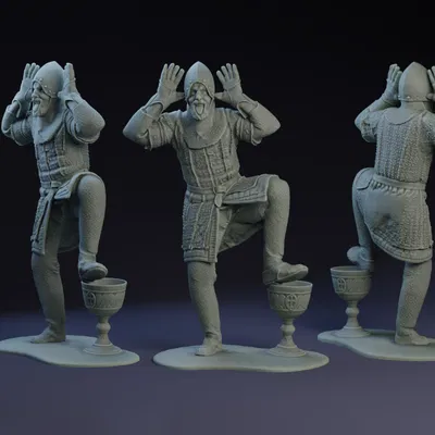 Monty Python and the Holy Grail: The French Taunter – Little Green Army Men