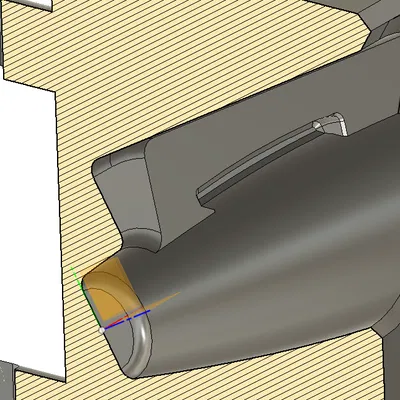 Giá giữ marker một tay cho pegboard (One handed marker holder)