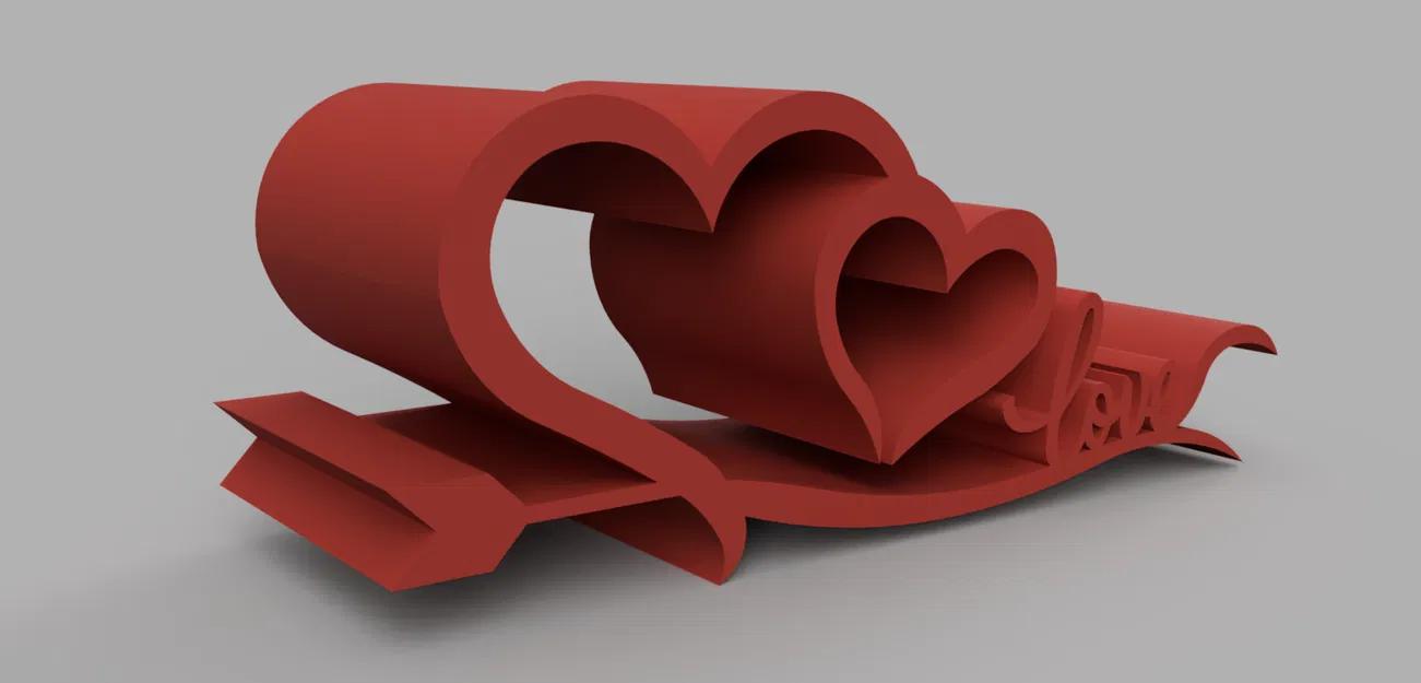 Bảng Chữ LOVE Hình Trái Tim (Love Sign) Trang Trí Valentine - Image 2