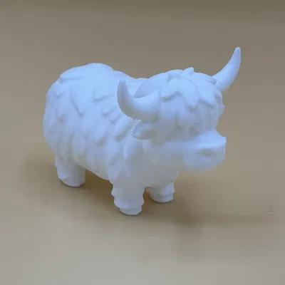 Bò Highland Dễ Thương (Cute Highland Cow)