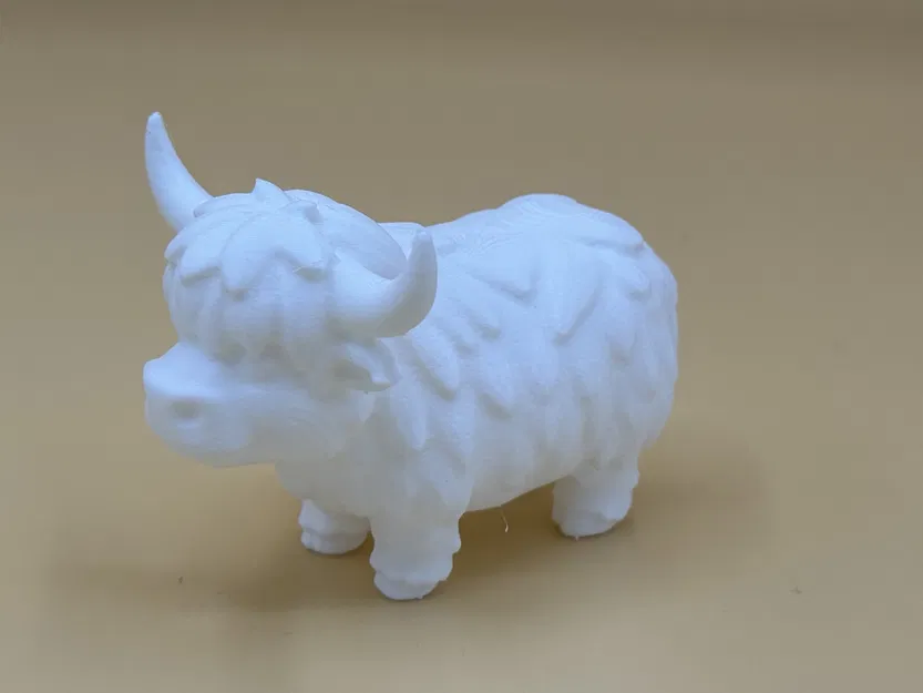 Bò Highland Dễ Thương (Cute Highland Cow) - Image 3