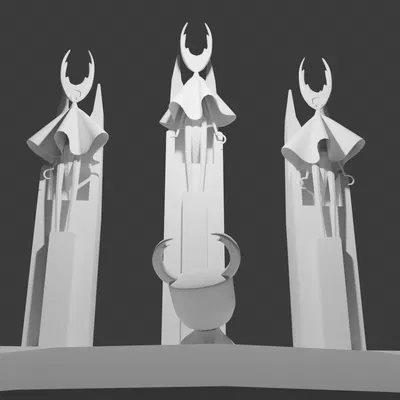 MantisLords – Ghost vs The Mantis Lords (Hollow Knight)