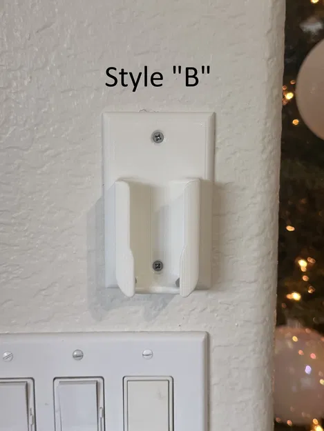 Mặt Wall Plate Gắn Tường Giữ Remote Roku v2 (Roku Remote Holder Wall Plates v2) - Image 6