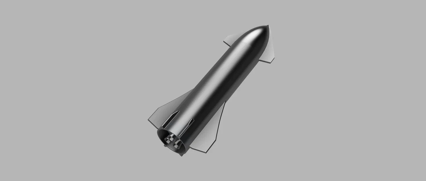 SpaceX Starship – Mô hình tên lửa - Image 1