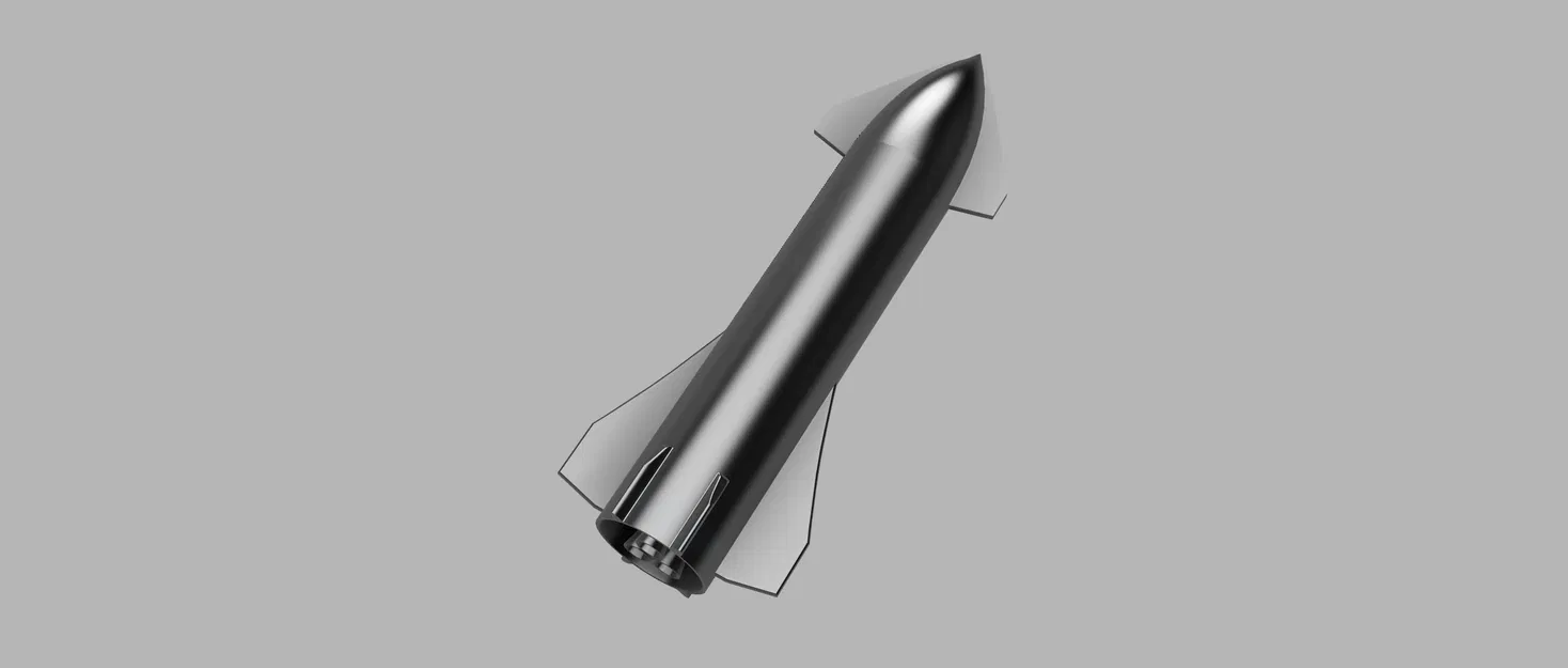 SpaceX Starship – Mô hình tên lửa - Image 2