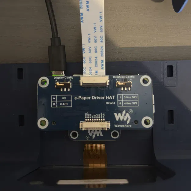 Waveshare E-ink 7.5 inch + InkyPi | Khung (Frame) - Image 3