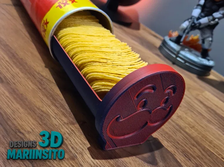 Khay Pringles kèm nắp (Pringles Tray with Lid) - Image 1