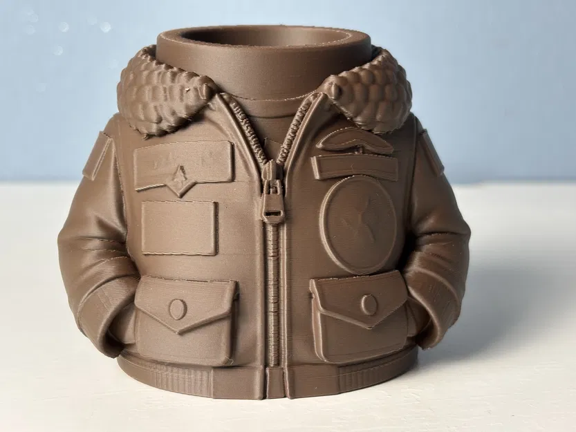 Ống Cắm Bút Áo Jacket Hàng Không – Desk Organizer Phong Cách Phi Công - Image 2