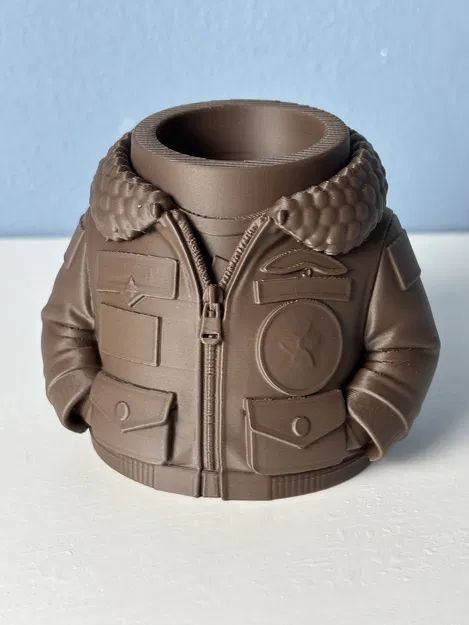 Ống Cắm Bút Áo Jacket Hàng Không – Desk Organizer Phong Cách Phi Công - Image 3