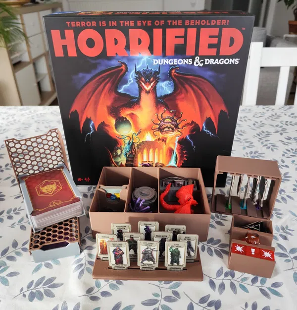 Insert (Khay sắp xếp) cho Horrified Dungeons & Dragons - Image 1