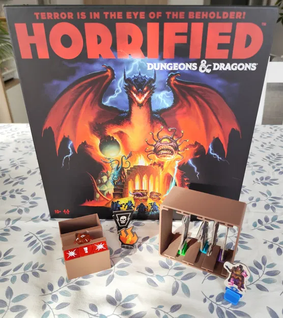 Insert (Khay sắp xếp) cho Horrified Dungeons & Dragons - Image 4