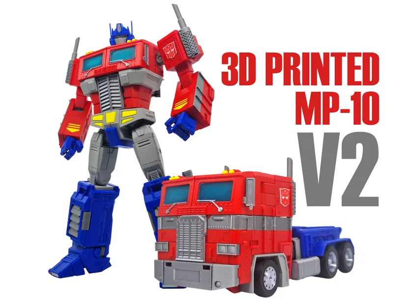 MP10 Masterpiece Optimus (Khớp linh hoạt, tách màu, biến hình được) - Image 1
