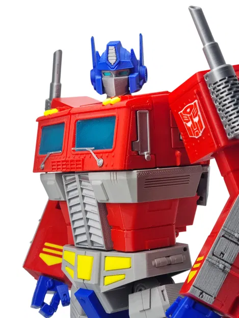 MP10 Masterpiece Optimus (Khớp linh hoạt, tách màu, biến hình được) - Image 8