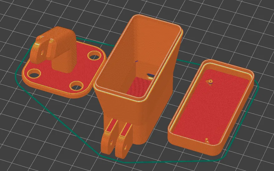 Vỏ Case và Chân Đế cho LD2450 và ESP32 C3 Super Mini - Image 5