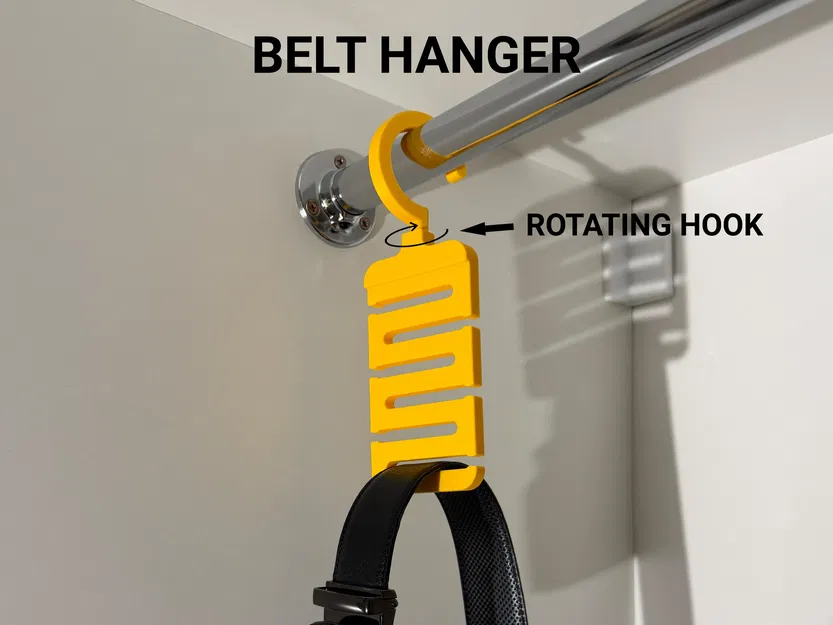 Móc Treo Dây Nịt Xoay (Belt Hanger) - Image 1