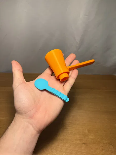 Muỗng đổ bột Slide-to-Drop cho chai - Image 4