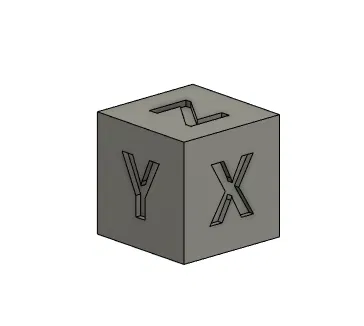 Calibration Cube chữ thường & chữ đậm – kiểm tra chất lượng in - Image 2