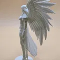 Padlý anděl – Soška fantasy thanh lịch - Thumbnail 2